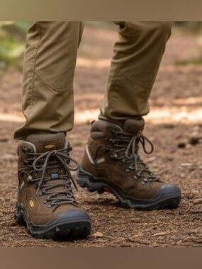 KEEN Duran ll Brown Lace-Up Men's Waterproof Hiking Boots NWOT